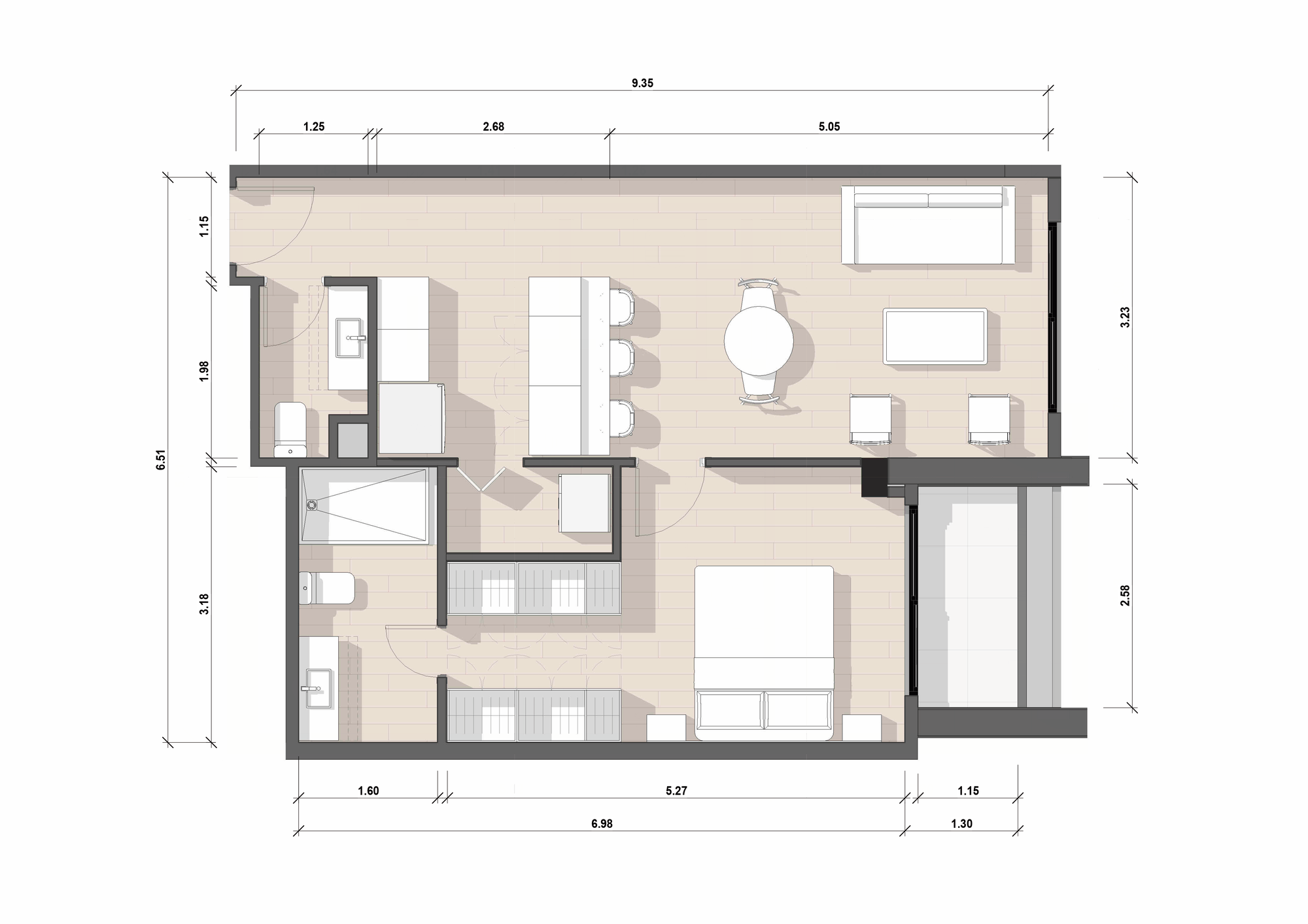 Edificio Zuh - Plano 2