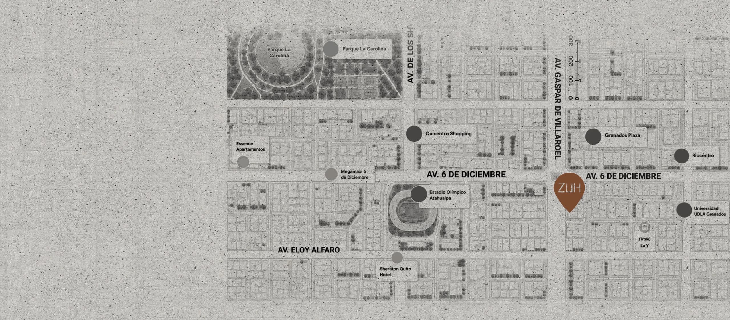 Ubicación y Mapa ZUH